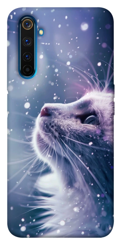 Чохол на Realme 6 Pro Snow cat фото 1 з 1