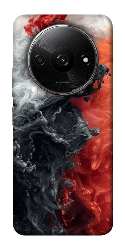 Чохол на Xiaomi Redmi A3 Black and Red фото 1 з 1