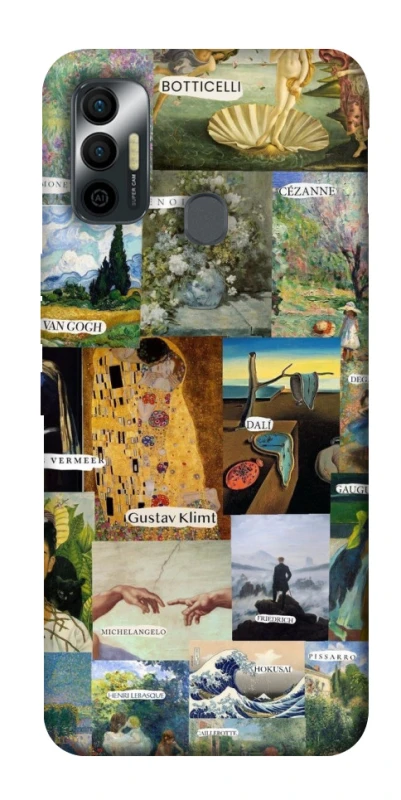 Чохол на TECNO Spark 7 Art collage ver.8 фото 1 з 1