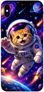 Чохол на Apple iPhone XS Max (6.5") Space Cat фото 1 з 1
