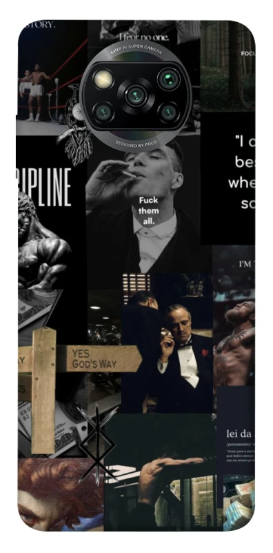 Чохол на Xiaomi Poco X3 NFC / Poco X3 Pro Men's style v2 фото 1 з 1