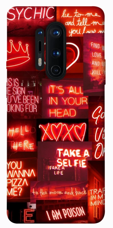 Чохол на OnePlus 8 Pro Love collage ver.7 фото 1 з 1