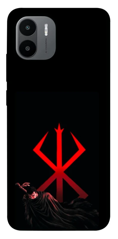 Чохол на Xiaomi Redmi A1+ / Poco C50 / A2+ Berserk Red Logo фото 1 з 1