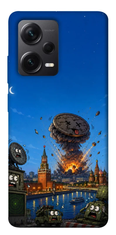 Чохол на Xiaomi Redmi Note 12 Pro+ 5G Moscow never sleeps ver.8 фото 1 з 1