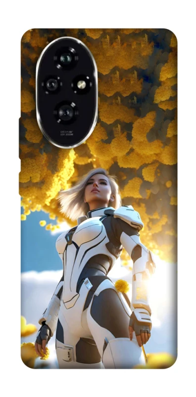 Чохол на Honor 200 Cyber space girl ver.3 фото 1 з 1