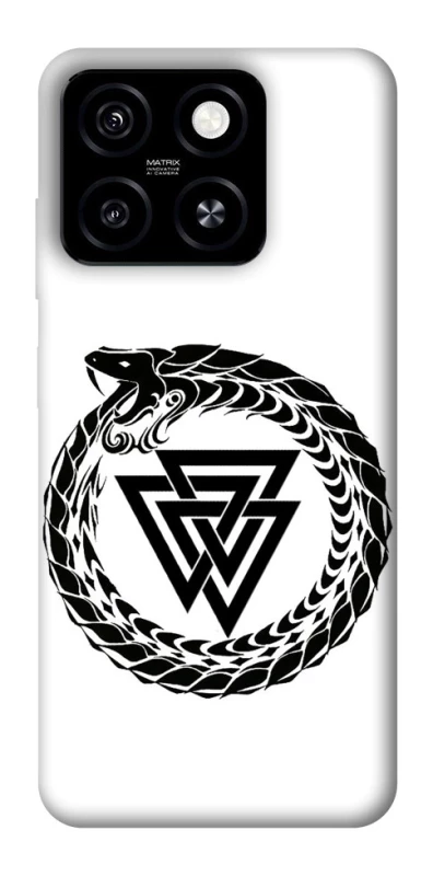 Чехол на ZTE Blade A55 4G Uruboros v2 фото 1 из 1