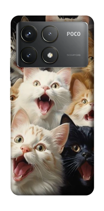 Чохол на Xiaomi Poco F6 Pro Коти фото 1 з 1