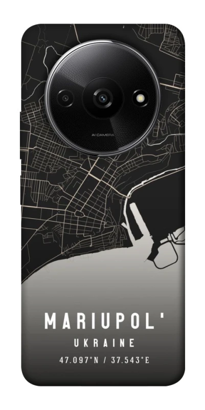 Чохол на Xiaomi Redmi A3 Mariupol map фото 1 з 1