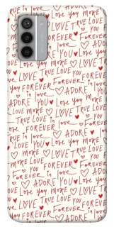 Чохол на Nokia G42 Love aesthetic ver.4 фото 1 з 1