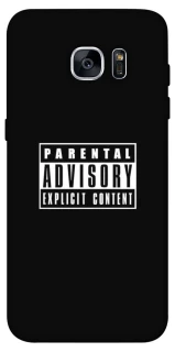 Чохол на Samsung G935F Galaxy S7 Edge Parental Advisory Label фото 1 Чохол на Samsung G935F Galaxy S7 Edge Parental Advisory Label фото 1 з 1