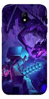 Чехол на Samsung J730 Galaxy J7 (2017) Minecraft dragon фото 1 из 1