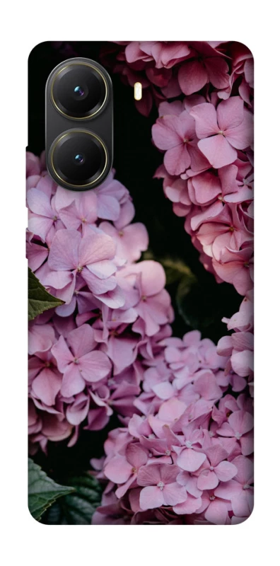 Чехол на Xiaomi Poco X7 Pro Розовые гартензии фото 1 из 1