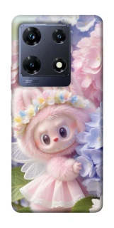 Чохол на Infinix Note 30 Pro Labubu & Flowers ver.1 фото 1 з 1