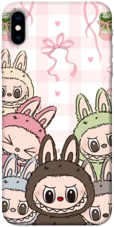 Чохол на Apple iPhone X (5.8") All Labubu 2 фото 1 з 1