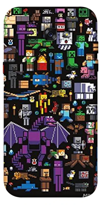 Чохол на Samsung A720 Galaxy A7 (2017) Minecraft v5 фото 1 з 1