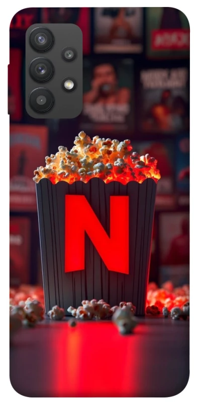 Чохол на Samsung Galaxy A32 (A325F) 4G Netflix and popcorn фото 1 з 1
