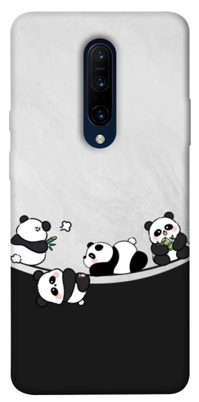 Чохол на OnePlus 7 Pro Four pandas фото 1 з 1