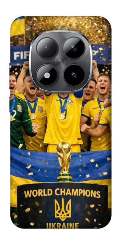 Чохол на Xiaomi Redmi Note 15 Pro 5G UA-Football ver.5 фото 1 з 1