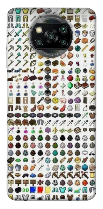 Чохол на Xiaomi Poco X3 NFC / Poco X3 Pro Minecraft v2 фото 1 з 1