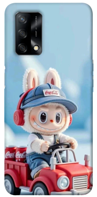 Чохол на Oppo A74 4G Labubu in the car фото 1 з 1