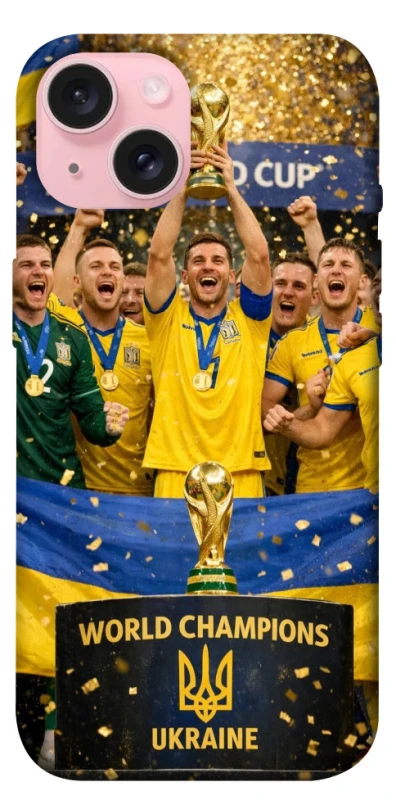 Чехол на Apple iPhone 15 (6.1") UA-Football ver.5 фото 1 из 1