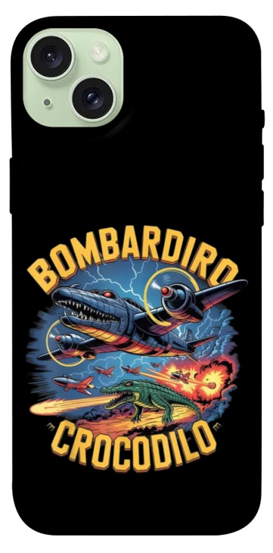 Чохол на Apple iPhone 15 Plus (6.7") Bombardino Crocodilo v2 фото 1 з 1