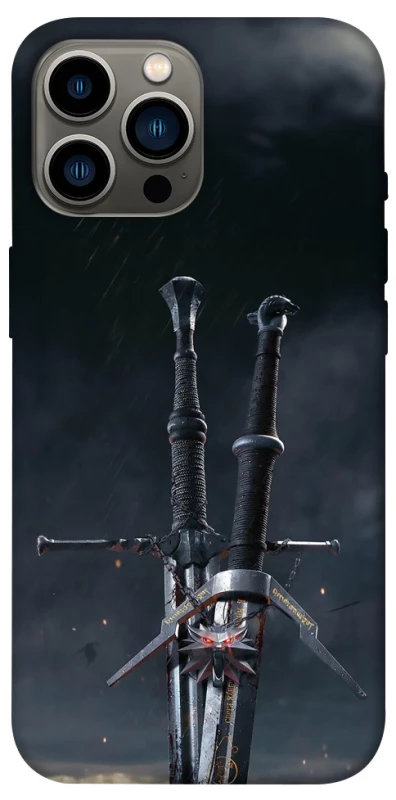 Чохол на Apple iPhone 12 Pro Max (6.7") Мечі Ведьмака фото 1 з 1