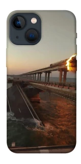 Чохол на Apple iPhone 13 mini (5.4") Кримський міст втомився фото 1 з 1