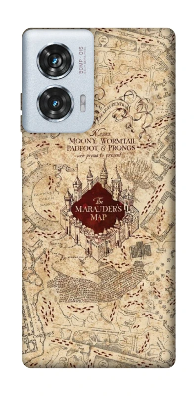 Чохол на Motorola Edge 50 Fusion Harry Potter Marauder's Map фото 1 з 1