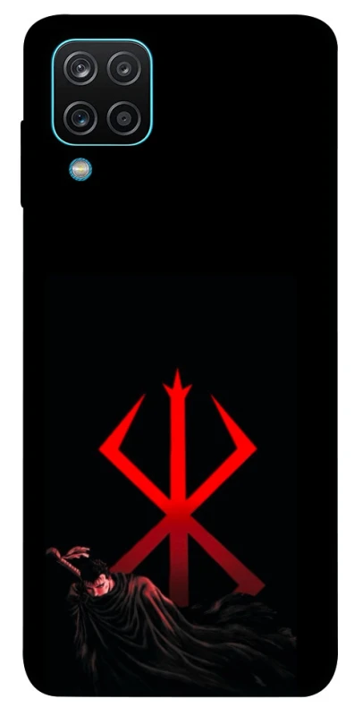 Чохол на Samsung Galaxy M12 Berserk Red Logo фото 1 з 1