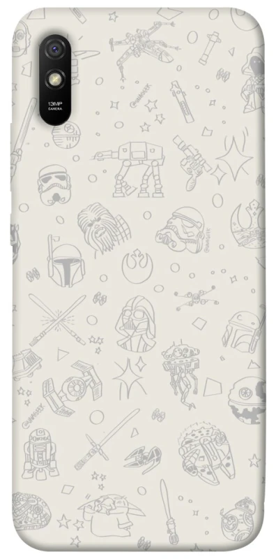 Чохол на Xiaomi Redmi 9A Star Wars background ver.1 фото 1 з 1