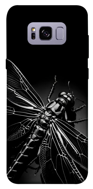 Чехол на Samsung G955 Galaxy S8 Plus Black dragonfly фото 1 из 1