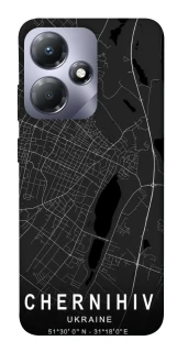 Чехол на Infinix Hot 30 Play Chernihiv map фото 1 из 1