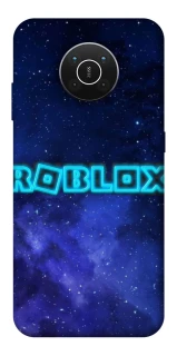 Чехол на Nokia X10 / X20 Roblox Space Logo Blue фото 1 из 1