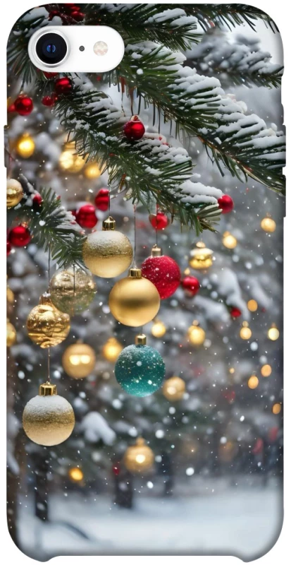 Чохол на Apple iPhone SE (2020) Новорічний v48 фото 1 з 1