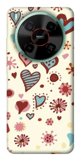 Чохол на ZTE Nubia V70 Max Pretty hearts фото 1 з 1