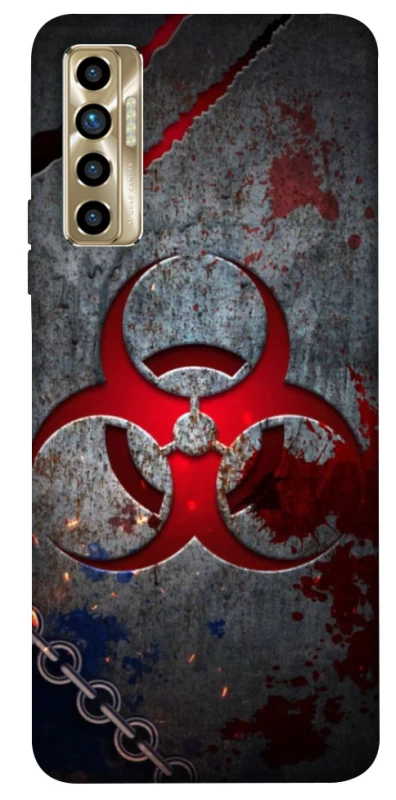 Чехол на TECNO Camon 17P Радиация v3 фото 1 из 1