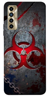 Чехол на TECNO Camon 17P Радиация v3 фото 1 из 1