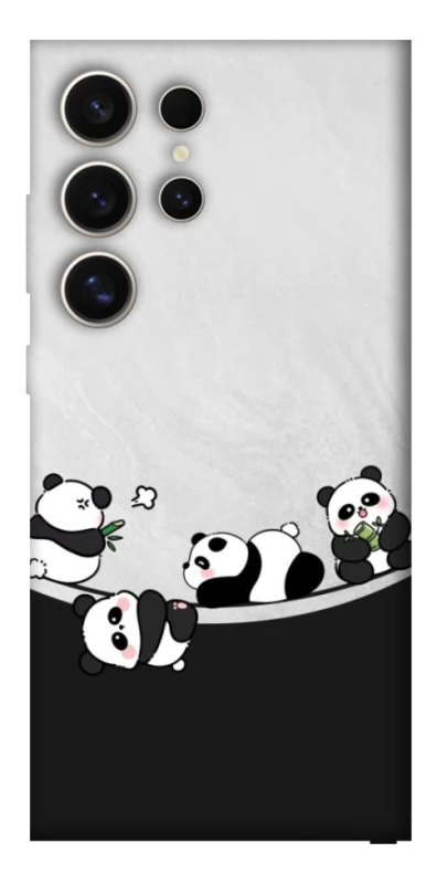 Чехол на Samsung Galaxy S25 Ultra Four pandas фото 1 из 1