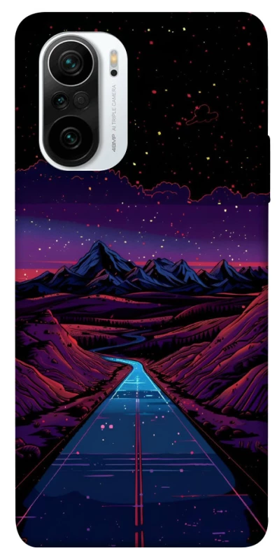 Чехол на Xiaomi Redmi K40 / K40 Pro / K40 Pro+ / Poco F3 Cyber mountain фото 1 из 1