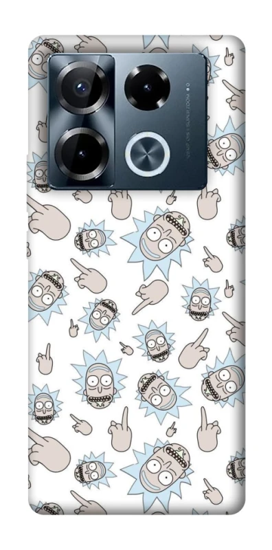 Чохол на Infinix Note 40 Pro 4G Rick and Morty style фото 1 з 1
