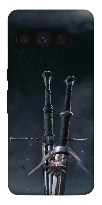 Чехол на Google Pixel 8 Pro Мечи Ведьмака фото 1 из 1