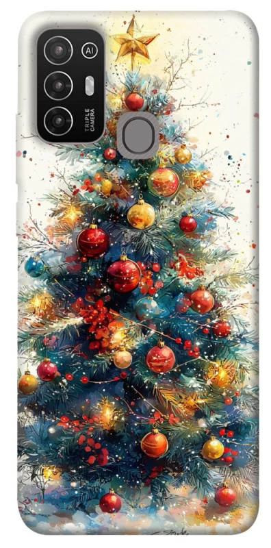 Чехол на ZTE Blade A52 Новогодний v36 фото 1 из 1