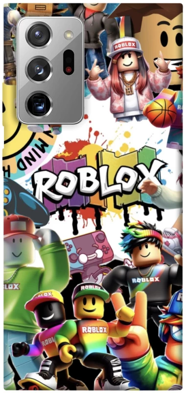 Чохол на Samsung Galaxy Note 20 Ultra Roblox Characters Collage фото 1 з 1