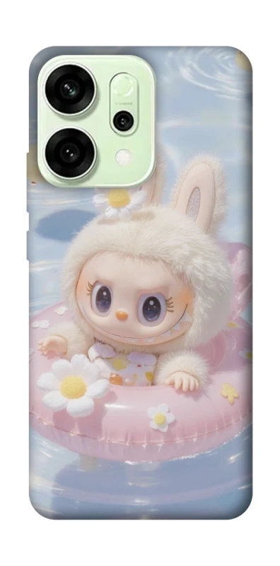 Чохол на Oppo Reno 14 Labubu swimming фото 1 з 1