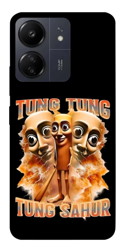 Чохол на Xiaomi Redmi 13C Tung Tung Tung Sahur фото 1 з 1
