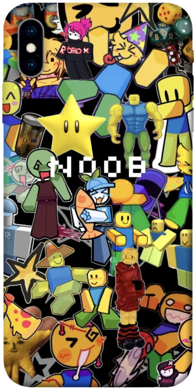 Чохол на Apple iPhone X (5.8") Roblox Noob фото 1 з 1