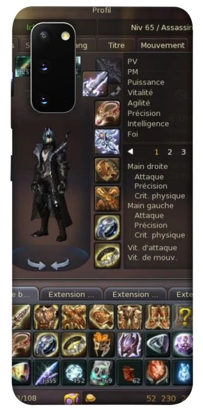 Чохол на Samsung Galaxy S20 Character Menu ver.1 фото 1 з 1