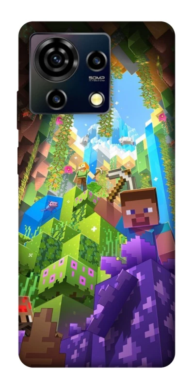 Чохол на ZTE Blade V50 Vita Minecraft forever фото 1 з 1