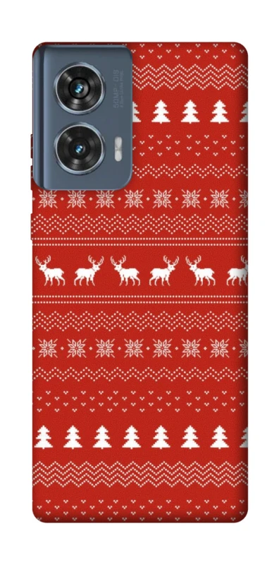 Чохол на Motorola Edge 50 Новорічний v12 фото 1 з 1